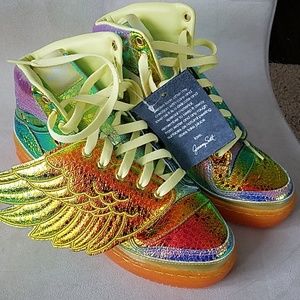 Jeremy Scott Foil Sneakers